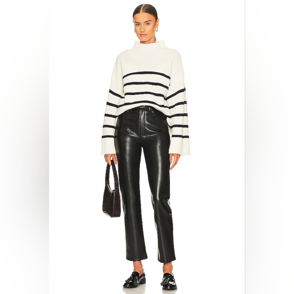 AGOLDE 90s Pinch Waist Recycled Leather High Waist Pants